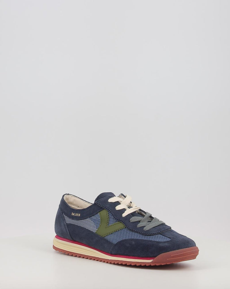 Zapatillas VICTORIA SATURNO & REJILLA MULTICOLOR 1158106 azul