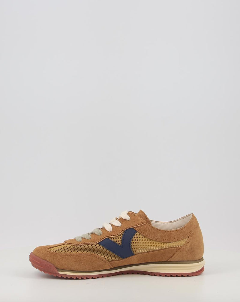 Zapatillas VICTORIA SATURNO & REJILLA MULTICOLOR 1158106 cuero