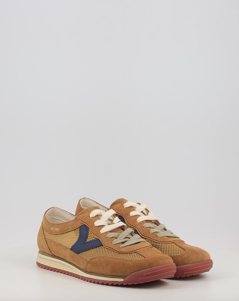 Zapatillas VICTORIA SATURNO & REJILLA MULTICOLOR 1158106 cuero